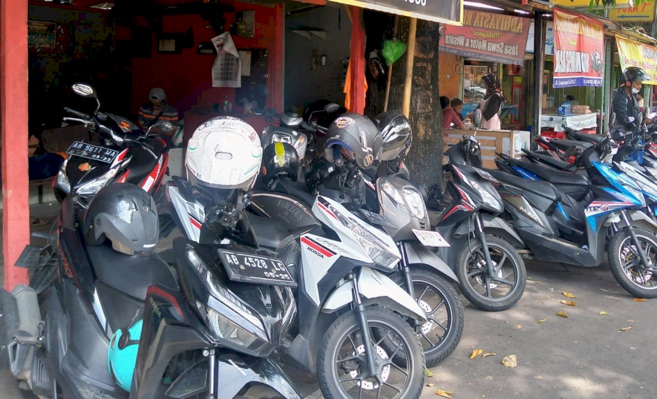 7 Rekomendasi Sewa Motor Terbaik di Yogyakarta untuk Liburan Tanpa Ribet. Gambar : bjrentalmotor.com