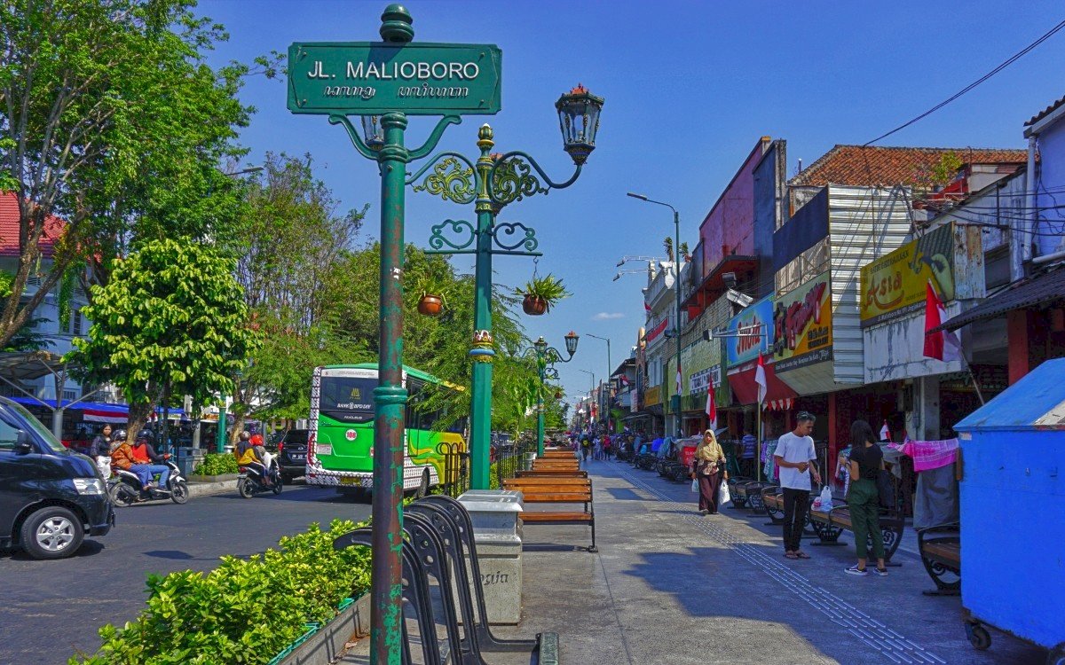 Aturan Ganjil Genap Masuk Malioboro mulai Diberlakukan Akhir Pekan Ini. Gambar : Kawasan Malioboro