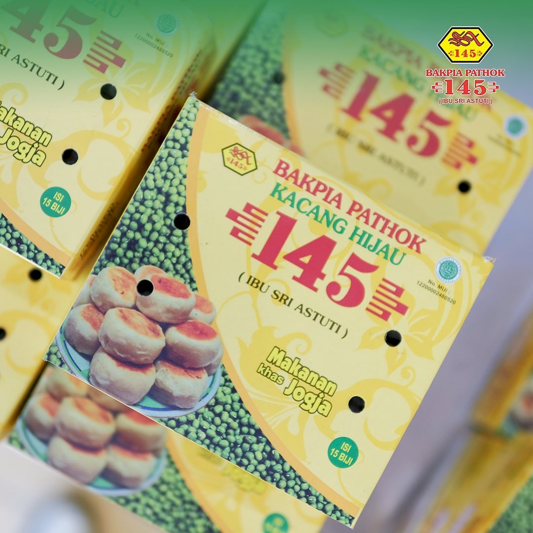 Ini Alasan Mengapa Nama Merek Bakpia di Jogja Kebanyakan Menggunakan Angka. Gambar : IG @bakpiapathok145