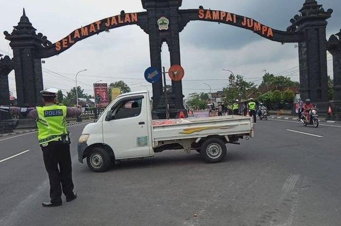 Inilah 10 Titik Lokasi Penyekatan untuk Halau Pemudik Lebaran 6-17 Mei 2021 masuk DIY. Gambar : Dok Polres Magelang