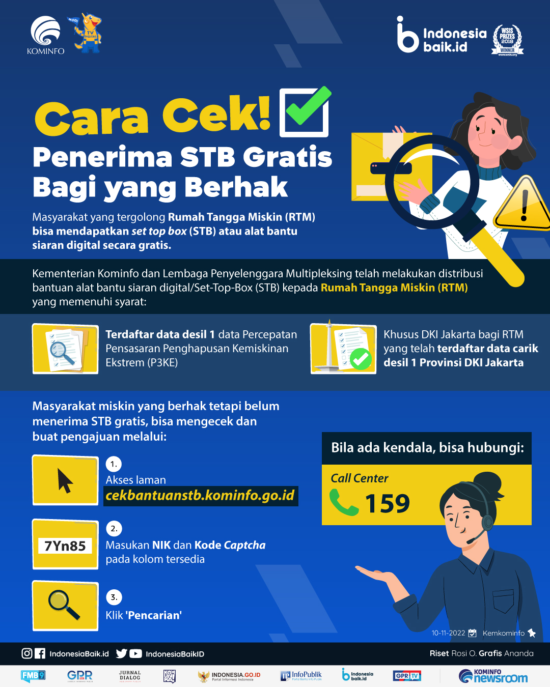 Cara Cek Penerima STB Gratis